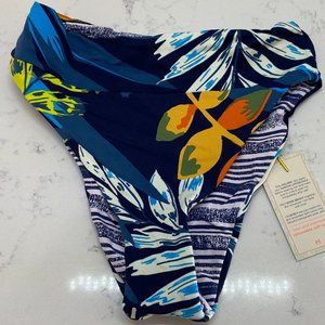 NWT Maaji Printed REVERSIBLE Bikini Bottom Swimsuit